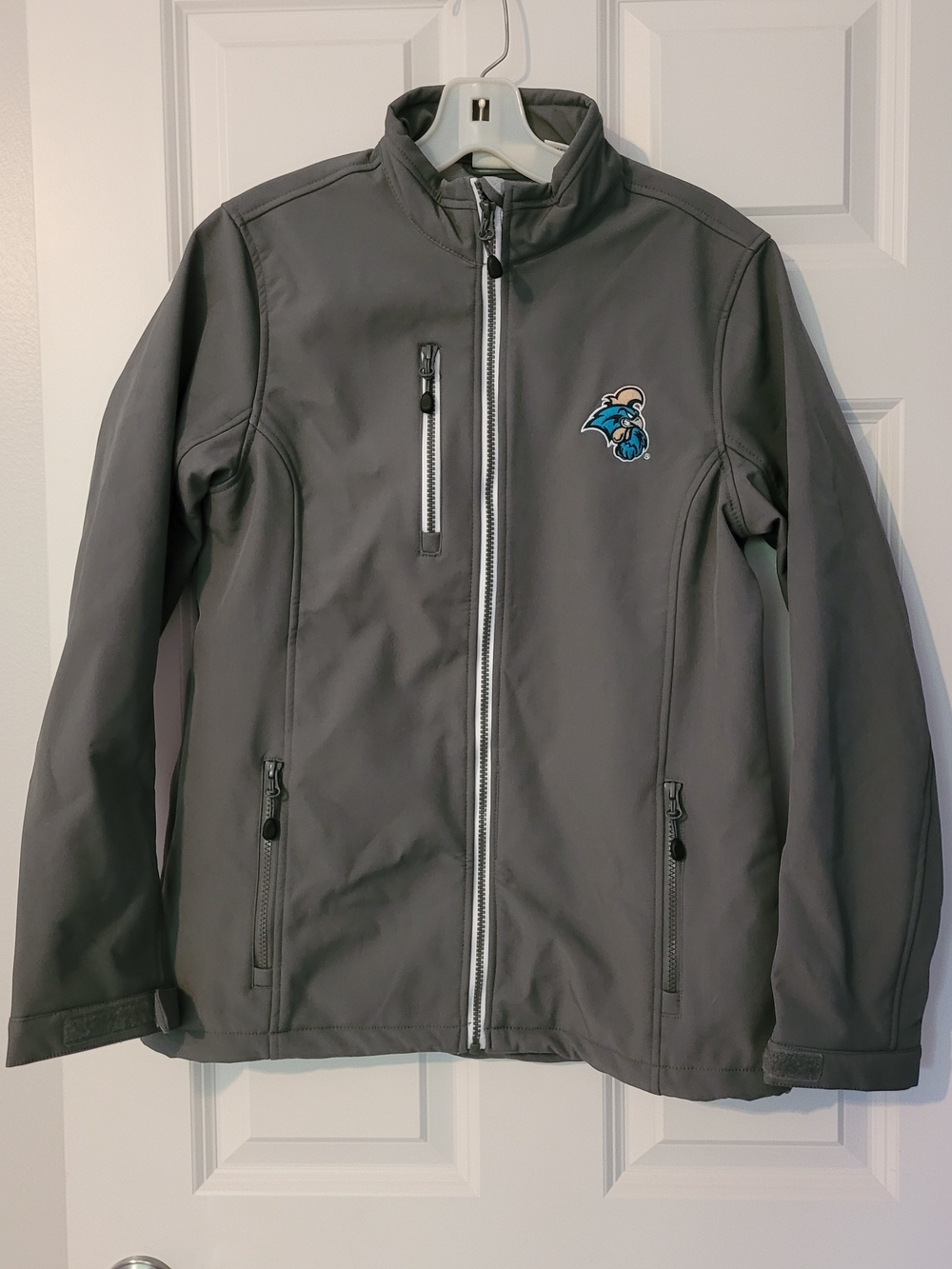 Coastal Carolina University Softshell Gray Jacket